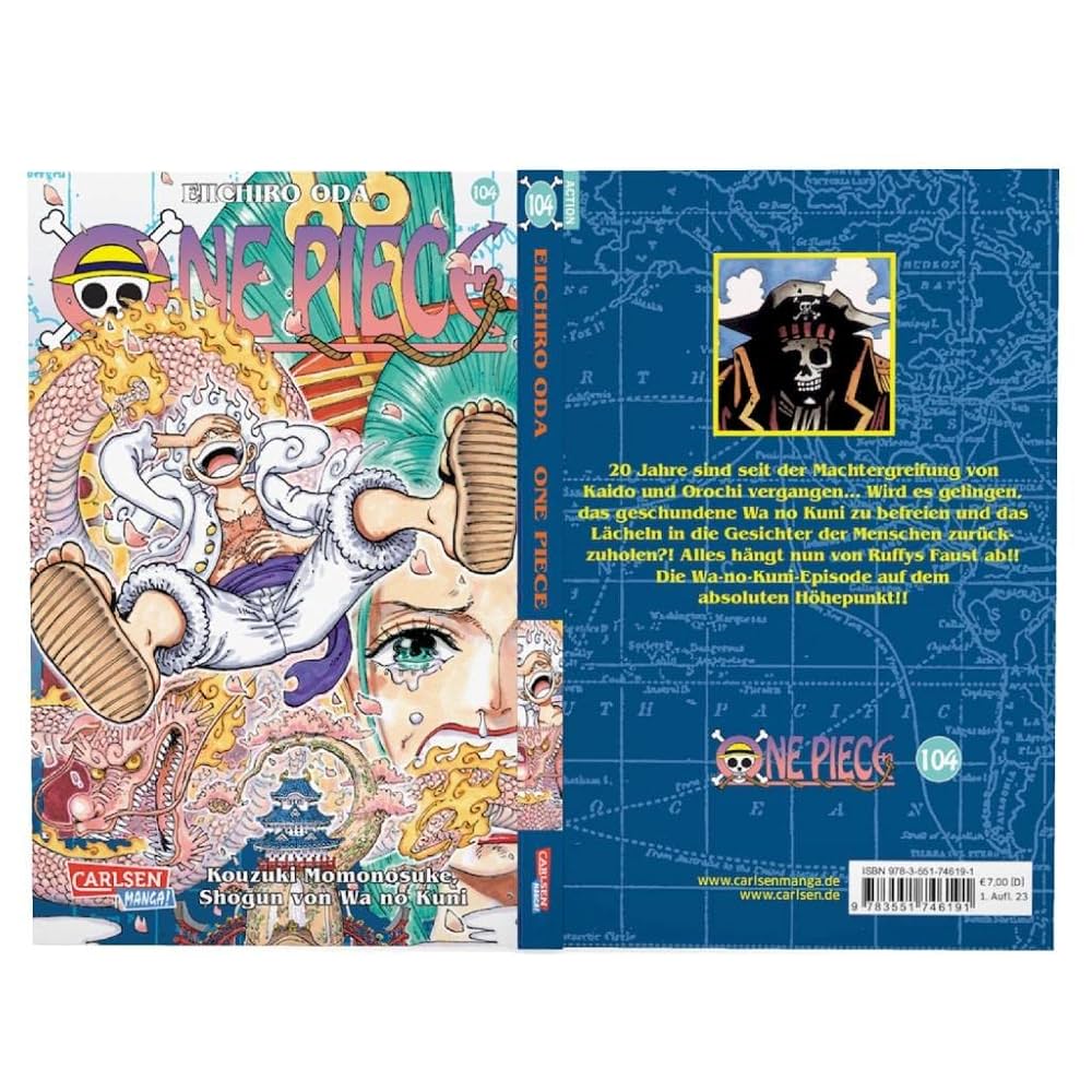 Amazon.com: One Piece 104: 9783551746191: Eiichiro Oda: Books